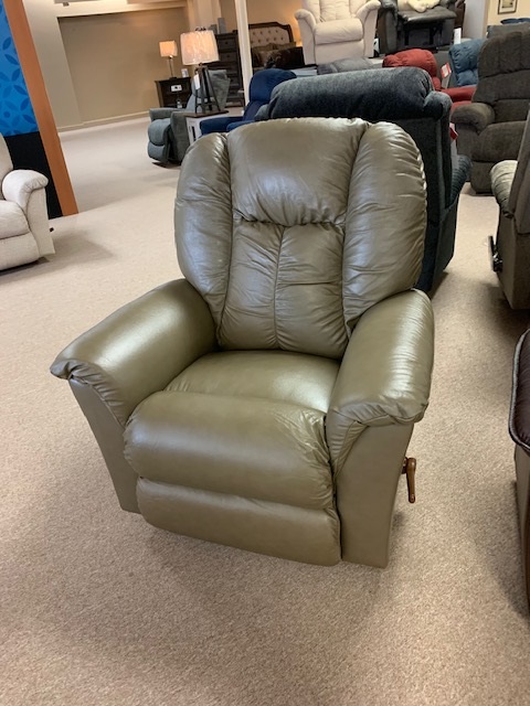 Jasper Leather Rocker Recliner image 1