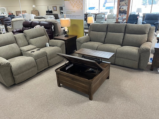 Joel Reclining Sofa and Loveseat image 1