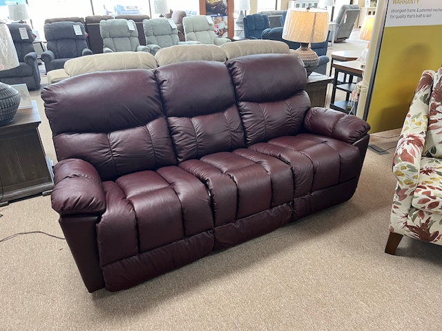 Morrison Leather Reclining Sofa image 1