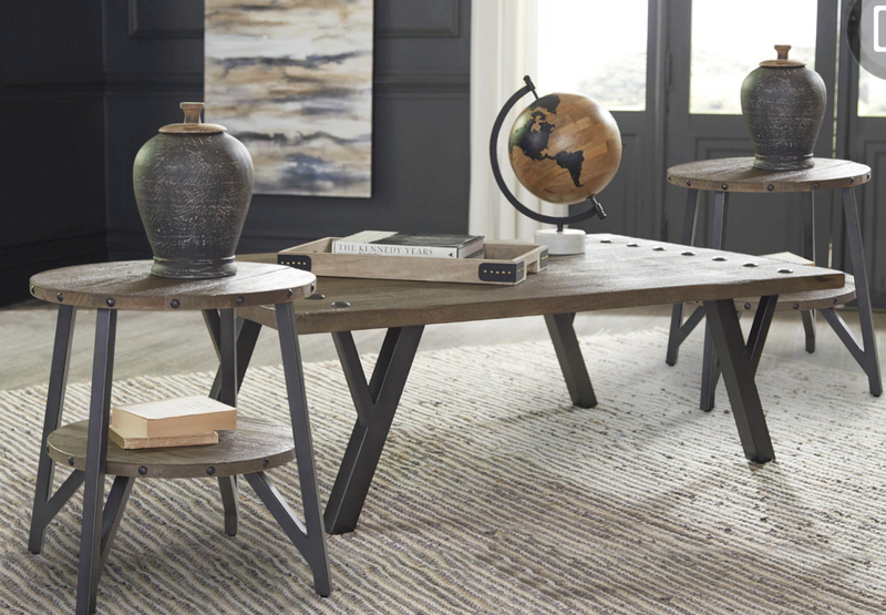 Haffenburg 3pc Table Set image 1